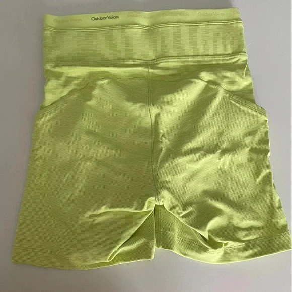 Outdoor Voices Thrive 5” Short XXS Margarita (Lt. Lime) Run Hike Media Pockets - Picture 4 of 11